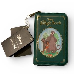 Loungefly Green Jungle Book Wallet NWT